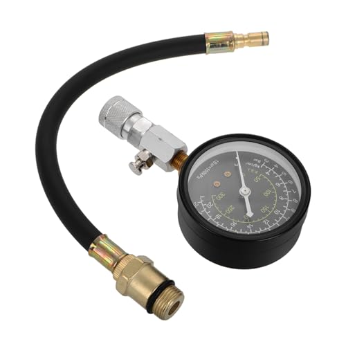 CHICAMPERA Motorzylinder Kompressionsprüfer Druckmessgerät Werkzeug-kit Für Kfz-reparatur Hochpräziser Kompressionstest Für Benzinmotoren Praktisches Diagnosetool Für Mechaniker von CHICAMPERA