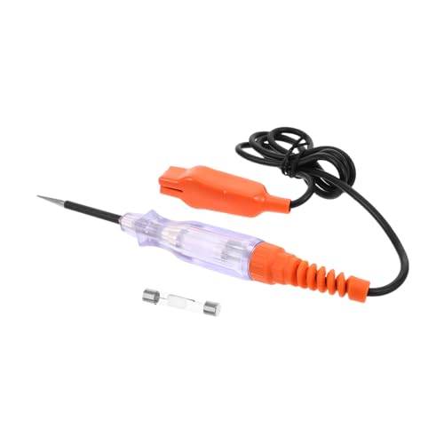 CHICAMPERA Kraftvoller Auto Schaltkreistester mit Metallsonde Multifunktionales Prüfgerät für Spannungsmessung Tragbar und Präzise Fehlerdiagnose für Fahrzeugreparaturen und CHICAMPERA Kraftvoller Auto Schaltkreistester mit Metallsonde Multifunktionales Prüfgerät für Spannungsmessung Tragbar und Präzise Fehlerdiagnose für Fahrzeugreparaturen und von CHICAMPERA