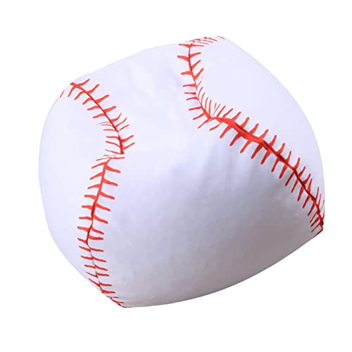 CHICAMPERA Kreativer Aufbewahrungssitzsack für Kuscheltiere im Baseball Stil Großer Stofftier Storage Bean Bag Atmungsaktiv mit Reißverschluss für Kinderzimmer und Spielbereiche von CHICAMPERA