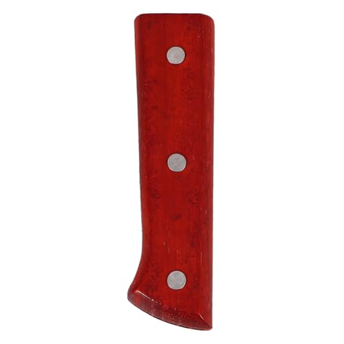 CHICAMPERA Messerhandelzubehör Griff für Küchenmesser japanischer Messergriff Universalmesserhalter Kochmesser Messergriff-Set DIY -Messergriff Ersatzmessergriff Holz Brown von CHICAMPERA