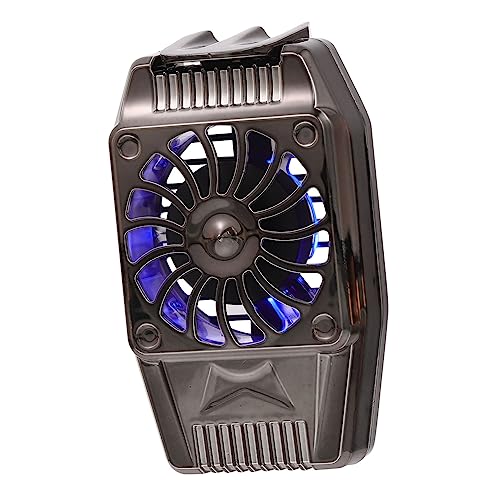 CHICAMPERA Mobiltelefon Kühler Professionelles Halbleiter Kühlgerät für Smartphones Tragbarer und Leiser Radiator für Gaming und Live Streaming Silberfarben USB Aufladbar Langlebig aus CHICAMPERA Mobiltelefon Kühler Professionelles Halbleiter Kühlgerät für Smartphones Tragbarer und Leiser Radiator für Gaming und Live Streaming Silberfarben USB Aufladbar Langlebig aus von CHICAMPERA