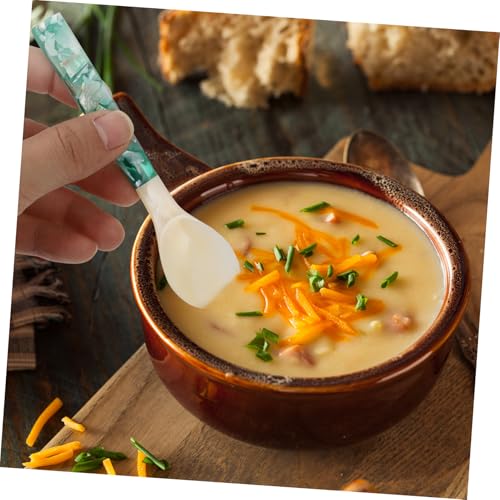 CHICAMPERA Multifunktionaler Dessertlöffel aus Muschelmaterial Leichter Kaviarlöffel für Tischgeschirr Geeignet für Zuhause Büro und Kaffeehaus in Zufälligen Farben Erhältlich CHICAMPERA Multifunktionaler Dessertlöffel aus Muschelmaterial Leichter Kaviarlöffel für Tischgeschirr Geeignet für Zuhause Büro und Kaffeehaus in Zufälligen Farben Erhältlich von CHICAMPERA