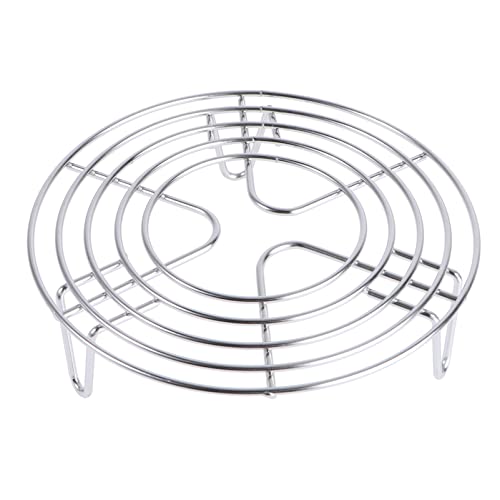 CHICAMPERA Multifunktionales Dampfgarer Rack aus Rundes Kochständer Design für von Gemüse Brötchen und Kompakt und Tragbar Niedrig von CHICAMPERA