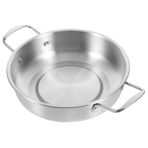 CHICAMPERA Nudeltopf mit Doppelgriff Antihaftbeschichteter Suppentopf für Camping Picknick Gartenpartys und für Meeresfrüchte Ramen Suppen und Aufbewahrung von CHICAMPERA