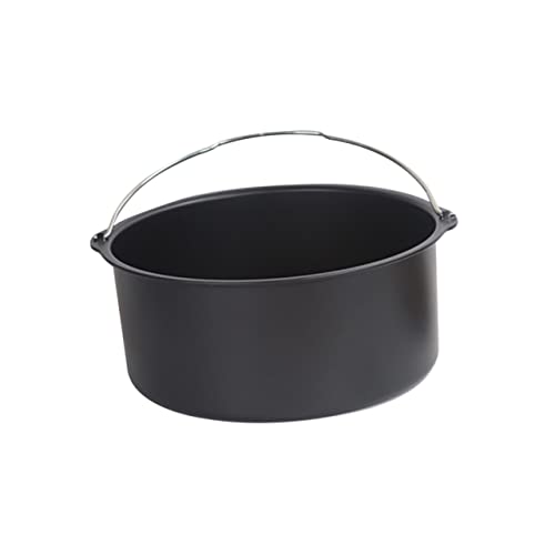 CHICAMPERA Praktischer Frittierkorb Handheld Fritteuse für Zuhause und Restaurant für Gas Induktion und Elektroherd Leicht zu Reinigen Hitzebeständig Effektive Wärmeleitung von CHICAMPERA