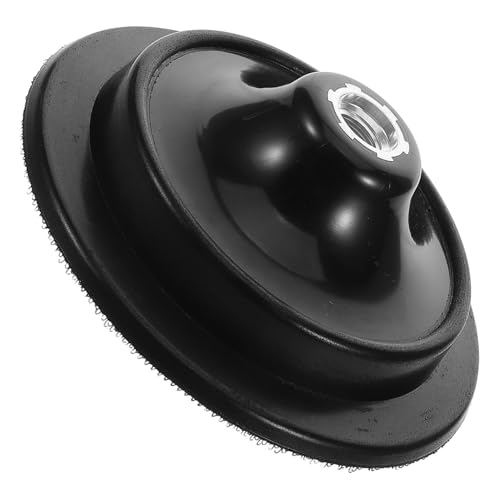 CHICAMPERA Qimei Lackpolierscheibe Polsterpads Auto Puffer Bohraufsatz Polierpads für Autos drehbare flexible Trägerplatte Rad Polierset Polierpad bohren Bohrpolierkit Legierung Schwarz von CHICAMPERA