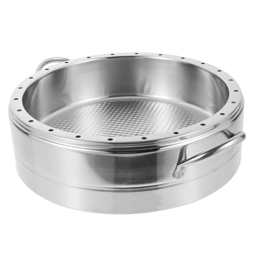 CHICAMPERA Runder Dampfgarer aus Stapelbarer Dampfkorb Multifunktionale Küchenhilfe für Gleichmäßiges von Gemüse Teigtaschen und CHICAMPERA Runder Dampfgarer aus Stapelbarer Dampfkorb Multifunktionale Küchenhilfe für Gleichmäßiges von Gemüse Teigtaschen und von CHICAMPERA