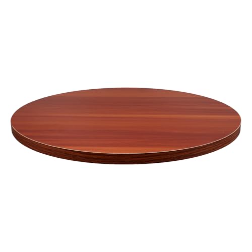 CHICAMPERA Runder Esstisch aus Holz 40cm Massivholzplatte Pflegeleicht für Familienessen Runde Tischplatte von CHICAMPERA