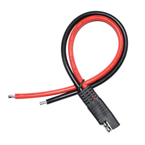 CHICAMPERA Sae Verlängerungskabel Mm² Solarkabel für Auto Motorrad mit Robustem Anschluss Verlängerung Geeignet für Solarpanel und Batterieanschluss CHICAMPERA Sae Verlängerungskabel Mm² Solarkabel für Auto Motorrad mit Robustem Anschluss Verlängerung Geeignet für Solarpanel und Batterieanschluss von CHICAMPERA