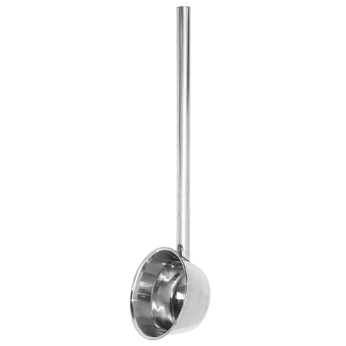 CHICAMPERA Schöpflöffel mit Langem Griff für Wasser und Suppe Robust Spülmaschinenfest Perfektes Küchengerät für Zuhause und Garten von CHICAMPERA