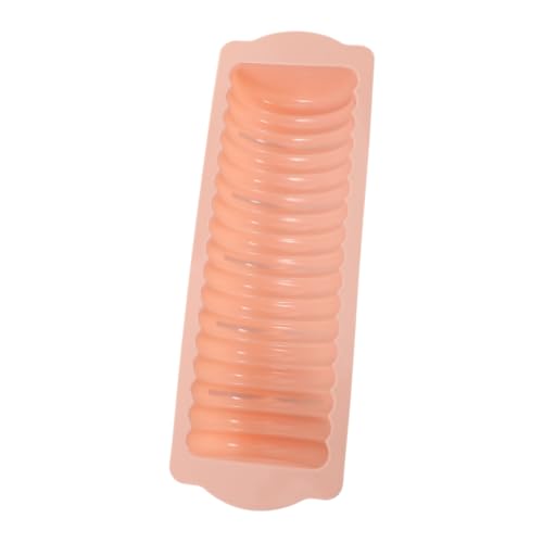 CHICAMPERA Silikon Backform für Hot Dogs Hochwertige Flexible Silikonform für DIY Desserts Lebensmittelecht Leicht zu Reinigen für Ofen und Mikrowelle Zufällige von CHICAMPERA