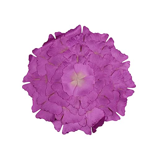 CHICAMPERA Simulation Flower Tischset Elegante rutschfeste Hitzebeständige Platzsets Für Zuhause Und Restaurant Chic Tischmatte Dunkelviolett von CHICAMPERA
