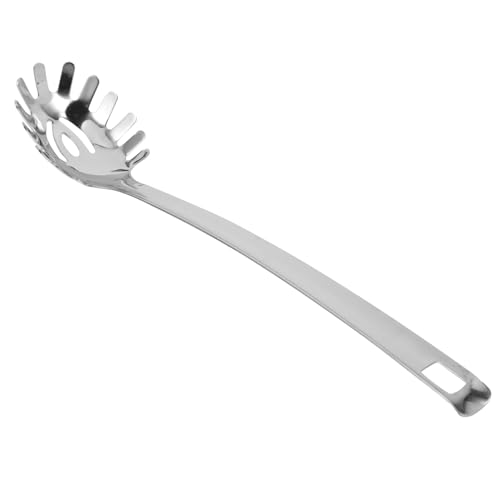 CHICAMPERA Spaghetti Server mit Ergonomischem Griff Nudellöffel Hitzebeständig Leicht Platzsparend für Küche Spülmaschinenfest für Pasta und von CHICAMPERA