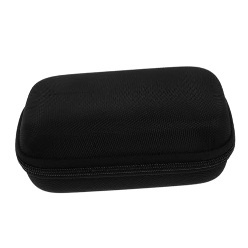 CHICAMPERA Tragbare Elektronik Aufbewahrungstasche für Mini Drucker und Externe Kompakte und Langlebige Organizer Tasche mit Netzfach Schwarz für Täglichen Gebrauch und Reisen von CHICAMPERA