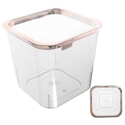 CHICAMPERA Transparenter Kleiner Desktop mülleimer aus Hochwertigem Kompakter Abfallbehälter für Küche Bad Schlafzimmer Einfach zu Reinigen und Platzsparend für Haushaltsabfälle CHICAMPERA Transparenter Kleiner Desktop mülleimer aus Hochwertigem Kompakter Abfallbehälter für Küche Bad Schlafzimmer Einfach zu Reinigen und Platzsparend für Haushaltsabfälle von CHICAMPERA