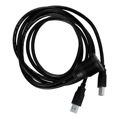 CHICAMPERA USB Unterputz Verlängerungskabel für Armaturenbrettmontage Dual USB für Schnelles Laden und Datenübertragung im Auto Kompatibel CHICAMPERA USB Unterputz Verlängerungskabel für Armaturenbrettmontage Dual USB für Schnelles Laden und Datenübertragung im Auto Kompatibel von CHICAMPERA