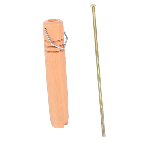CHICAMPERA Universeller Holzgriff für Töpfe und Pfannen Abnehmbarer Ergonomischer Ersatzgriff für Kochgeschirr Hitzebeständig Rutschfest für Milchpfannen und Saucenpfannen von CHICAMPERA