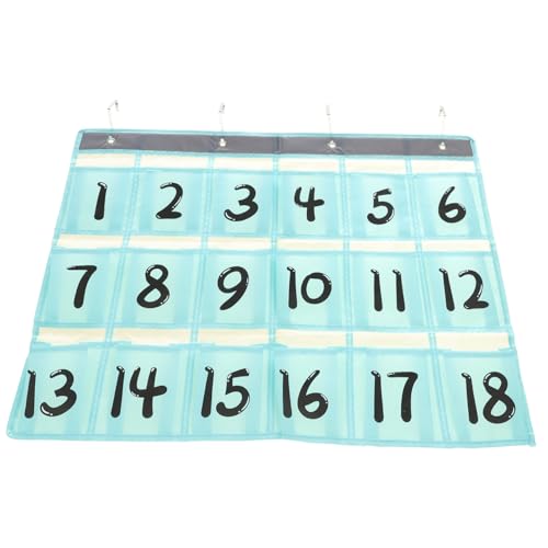 CHICAMPERA Wandhängende Aufbewahrungstasche für Mobiltelefone Multifunktionale Organizer Tasche Fächer Geeignet für Klassenzimmer Schlafzimmer und aus Hochwertigem Oxford von CHICAMPERA