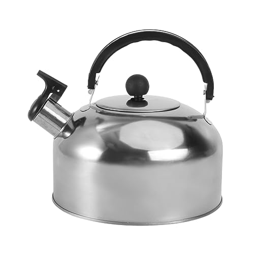 CHICAMPERA Wasserkocher Praktischer Teekessel für Induktionsherd und Gasherd Ergonomischer Griff Leicht zu Reinigen und Handlich für Zuhause und Camping von CHICAMPERA