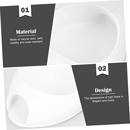 CHICAMPERA Weinflaschenhalter High Heel Design Resin Tischdeko Eleganter Flaschenständer für Weinliebhaber und Wohnkultur von CHICAMPERA