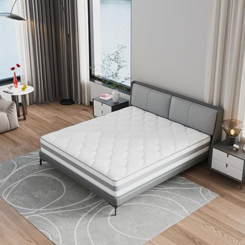 CHICASA Taschenfederkernmatratze Federkernmatratze,Luxusmatratze,7 Zonen,Hoher Komfort,10 Schichten, 25 cm hoch, 10 Schichten von CHICASA