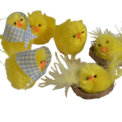 CHICCIE 6 Set Küken im Osternest Gelb Klein - Figuren Deko Ostern Osterzeit CHICCIE 6 Set Küken im Osternest Gelb Klein - Figuren Deko Ostern Osterzeit von CHICCIE