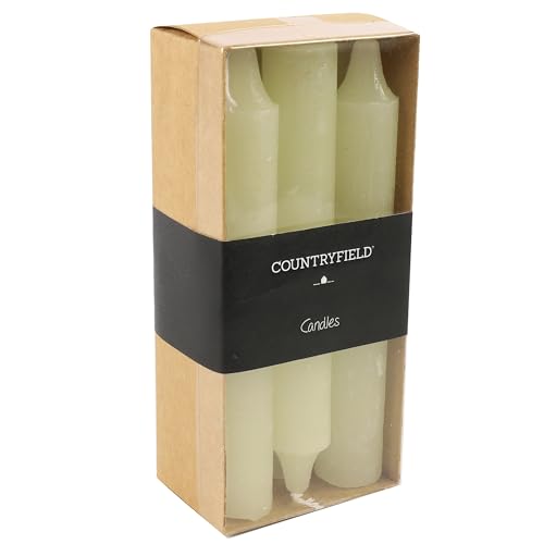 CHICCIE 6 Set Stabkerzen Creme 15x7cm - Spitzkerze Echtwachs Wachskerze Kerze CHICCIE 6 Set Stabkerzen Creme 15x7cm - Spitzkerze Echtwachs Wachskerze Kerze von CHICCIE
