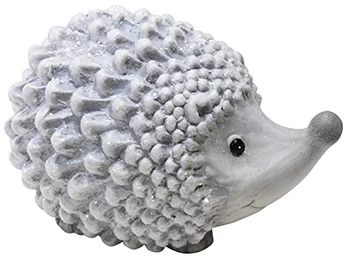 CHICCIE Keramik Igel 14x23x16cm Grau mit Glitzer - Herbstdeko Dekofigur CHICCIE Keramik Igel 14x23x16cm Grau mit Glitzer - Herbstdeko Dekofigur von CHICCIE