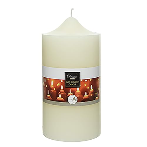 CHICCIE Kerze aus Wachs 10x20cm weiß - Stumpenkerze Kirchenkerze Kerzen CHICCIE Kerze aus Wachs 10x20cm weiß - Stumpenkerze Kirchenkerze Kerzen von CHICCIE