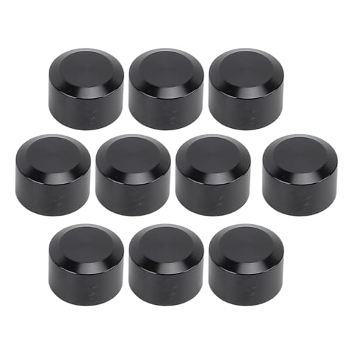 10PCS CNC Aluminium Motorrad Kopf Bolzen Abdeckung Schutzschild Universal Fit Schraube Kappe Set (S 110x78cm) von CHICIRIS