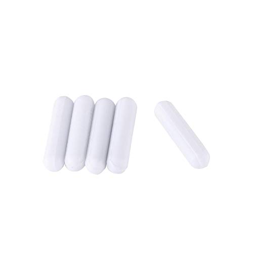 5 stücke Typ C Weiße Farbe PTFE Rührstab Laborrührer Floh Labor für Magnetrührer(C7*30mm) von CHICIRIS
