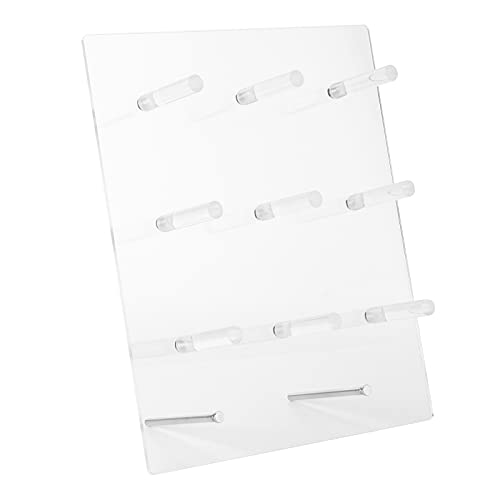 CHICIRIS Acryl-Donut-Display-Ständer Durchsichtiger Rack-Halter für Hochzeits-Geburtstags-Party-Dekoration mit Schutzfolie von CHICIRIS