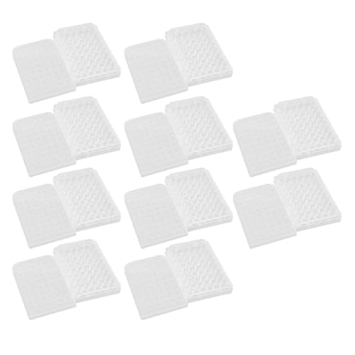 CHICIRIS 10pcs Hoch Transparent Flacher Bodenkulturplatte für Laborbiologieraum, Polystyrolzellkulturplatte mit Deckel für Einfache Experimentsbeobachtung und Aufzeichnung (48 gut) von CHICIRIS