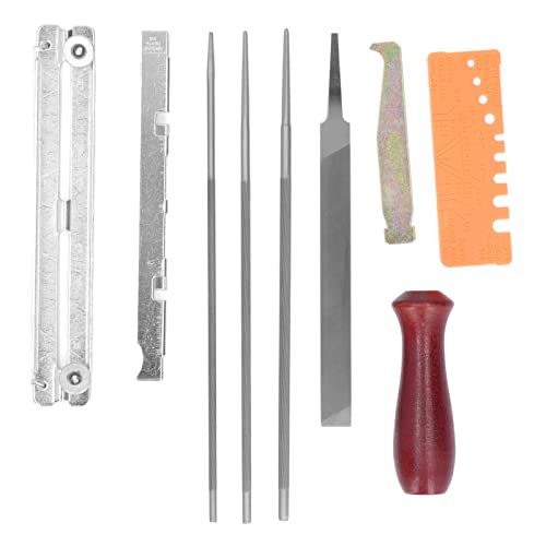 CHICIRIS 10pcs Kettensägen -Spitzer File Kit Langlebige Kettensägen -Spitzer Set Originalholzgriffe für Handwerksprojekte CHICIRIS 10pcs Kettensägen -Spitzer File Kit Langlebige Kettensägen -Spitzer Set Originalholzgriffe für Handwerksprojekte von CHICIRIS