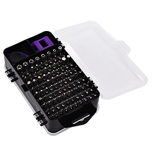 CHICIRIS 115 in 1 Multifunktionaler Schraubendreher -Set Perfektes Reparaturwerkzeug für Smartphones SIM -Kartenstift (PURPLE) von CHICIRIS