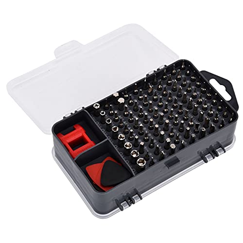 CHICIRIS 115 in 1 Multifunktionaler Schraubendreher -Set Perfektes Reparaturwerkzeug für Smartphones SIM -Kartenstift (Rot) von CHICIRIS