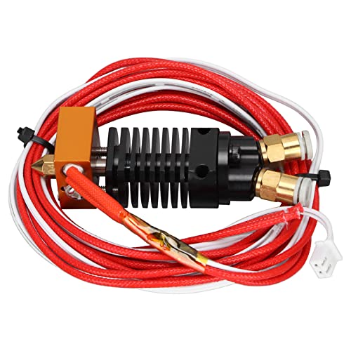 CHICIRIS 2 In 1 Out Hotend Kit 2 Farbmetall 3D -Drucker -Extruder für CR10 Serie, Ender3 Serie, Stabile Leistung (24V) von CHICIRIS
