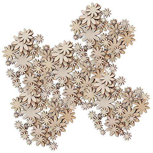 CHICIRIS 250pcs Hölzerne Blumenschmuck Nicht-poröse Aufkleber Set für Urlaubsdekoration Daily Card Making CHICIRIS 250pcs Hölzerne Blumenschmuck Nicht-poröse Aufkleber Set für Urlaubsdekoration Daily Card Making von CHICIRIS