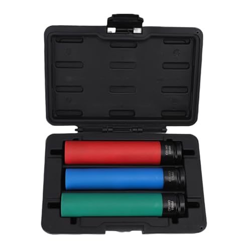 CHICIRIS 3 PCS -Nussbuchse, 1/2 -Zoll -Antriebssocket -Set Metrik 17mm 19 Mm 21 Mm mit 150 Mm Länge für Einfache Nussentfernung und Austausch CHICIRIS 3 PCS -Nussbuchse, 1/2 -Zoll -Antriebssocket -Set Metrik 17mm 19 Mm 21 Mm mit 150 Mm Länge für Einfache Nussentfernung und Austausch von CHICIRIS