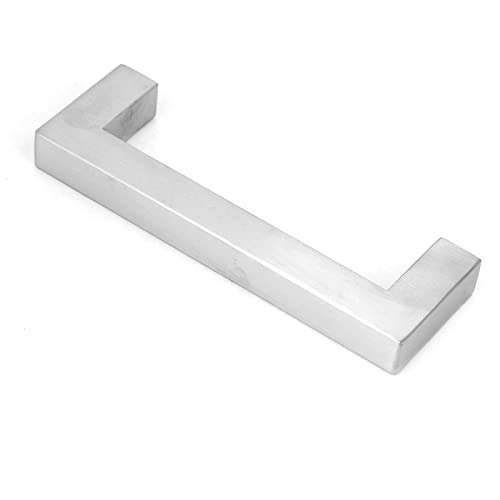 CHICIRIS 304 Edelstahl Silberschrank Griff Einfacher Kleiderschrankzubehör für Schränke, Schränke - Set von 4 (128 mm) von CHICIRIS