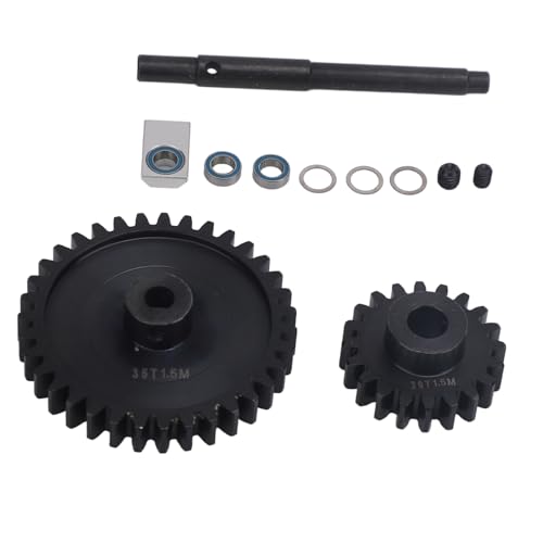 CHICIRIS 35T Large Getriebe 20T -Kit, Reibungsloser Betrieb, Einfache Installation, Verbesserte Leistung mit Gehärtetem Stahl Zahnrad für XRT 1/5 RC -Auto, Speziell Gestaltete Ritzelsporn CHICIRIS 35T Large Getriebe 20T -Kit, Reibungsloser Betrieb, Einfache Installation, Verbesserte Leistung mit Gehärtetem Stahl Zahnrad für XRT 1/5 RC -Auto, Speziell Gestaltete Ritzelsporn von CHICIRIS
