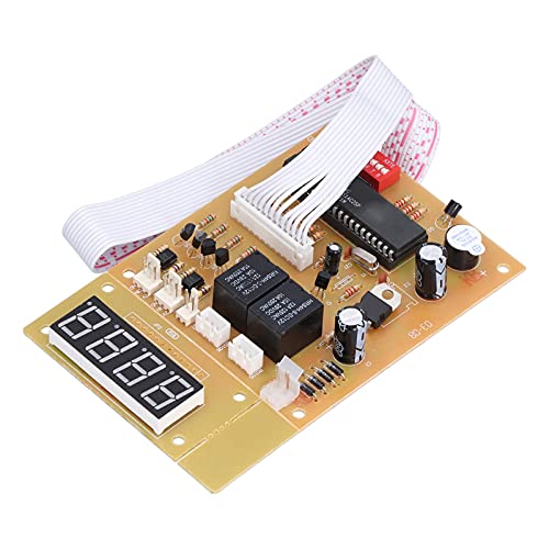 CHICIRIS 4 Ziffern Münzbetriebs -Timer für die Zeitkontrolle, Geeignet für Massagestühle, Spielmaschinen (4-Bit-Kontrollplatine) von CHICIRIS
