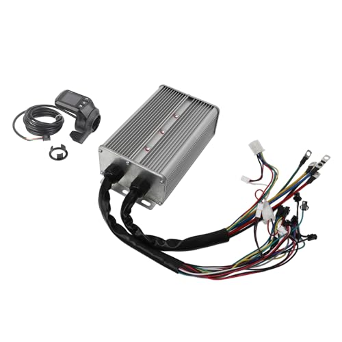 CHICIRIS 48 V 60 V 1500W Bürstenloser Motor Controller LCD -Anzeige -Set mit Geschwindigkeitsregulierung für 22,5 Mm Lenker Hochleistung Easy Installation Enhanced Riding Experience CHICIRIS 48 V 60 V 1500W Bürstenloser Motor Controller LCD -Anzeige -Set mit Geschwindigkeitsregulierung für 22,5 Mm Lenker Hochleistung Easy Installation Enhanced Riding Experience von CHICIRIS