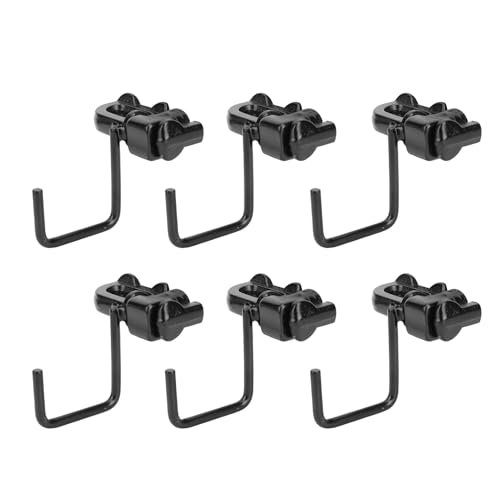 CHICIRIS 6pcs L Trackhaken, L - -Haken Doppelstudentbindung Carbonstahl für LKW -Bettanhänger Ladung Ladungsteuerung Pickup RV ATV CHICIRIS 6pcs L Trackhaken, L - -Haken Doppelstudentbindung Carbonstahl für LKW -Bettanhänger Ladung Ladungsteuerung Pickup RV ATV von CHICIRIS