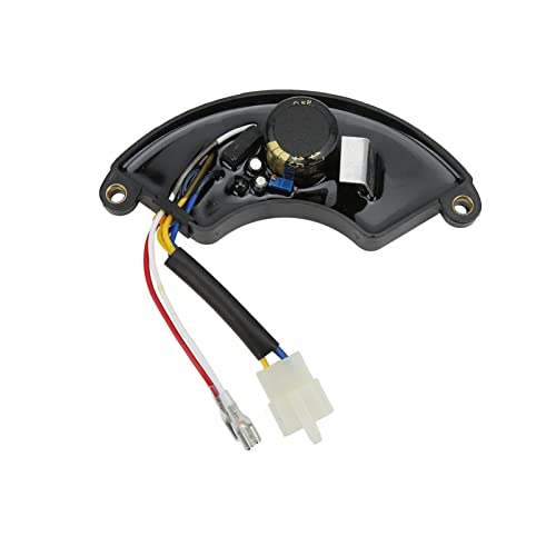 CHICIRIS AVR Automatischer Spannungsregler -Gleichrichter, AVR -Spannungsrichter Einstellbarer ABS Metall Spannungsregler für Blackmax Einphase Benzingenerator von CHICIRIS