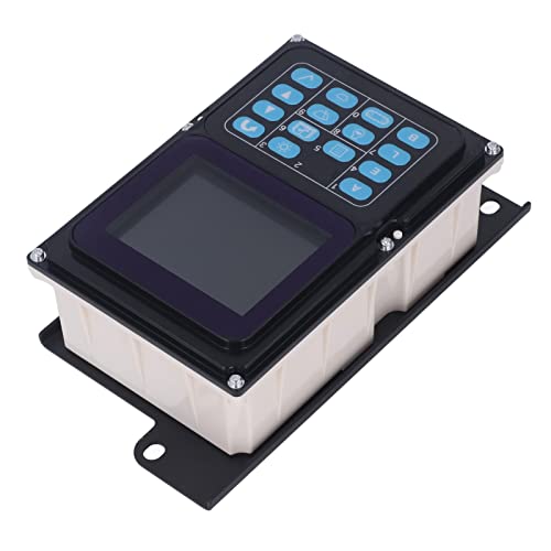 CHICIRIS Bagger -Bedienfeld Sturdes Aluminiumlegierung Montage -Monitor Anzeigefeld für PC200 7 PC210 7 PC360, Idealer Ersatz durch Klare LCD Anzeige von CHICIRIS
