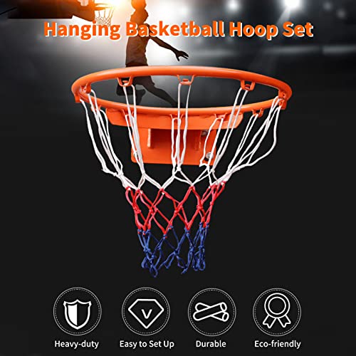 CHICIRIS Basketball-Hoop-Set, Hochleistungs-Basketball-Reifen-Set, Stahlrandziel für Innen- und Außenbereich, Einfach zu Installieren mit Hochwertigem Stahlmaterial, Langlebiger Verarbeitung CHICIRIS Basketball-Hoop-Set, Hochleistungs-Basketball-Reifen-Set, Stahlrandziel für Innen- und Außenbereich, Einfach zu Installieren mit Hochwertigem Stahlmaterial, Langlebiger Verarbeitung von CHICIRIS