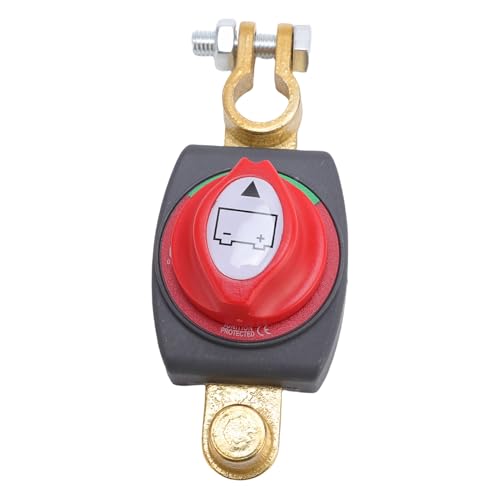 CHICIRIS Batterie-Trennschalter 275A ON OFF, Messingstifte, für Automobile, Marine, Wohnmobil, 12-48V-Systeme CHICIRIS Batterie-Trennschalter 275A ON OFF, Messingstifte, für Automobile, Marine, Wohnmobil, 12-48V-Systeme von CHICIRIS