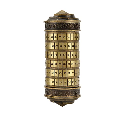 CHICIRIS DIY -Einstellung Dekorativer Praktischer Buchstaben Passwort Sperre Passwort Kompakt Grüne Bronze Schloss für den Romantischen Vorschlag von CHICIRIS