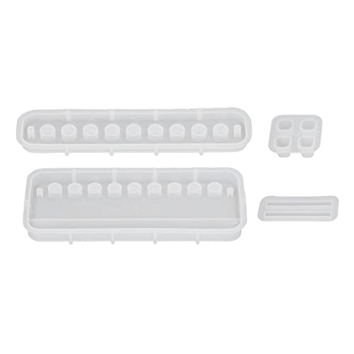 CHICIRIS DIY - -Stifthalter Schimmelpilze Einfache Demoulding Tränenresistente Mobiltelefonhalter für Home Office Silicon 4pcs von CHICIRIS